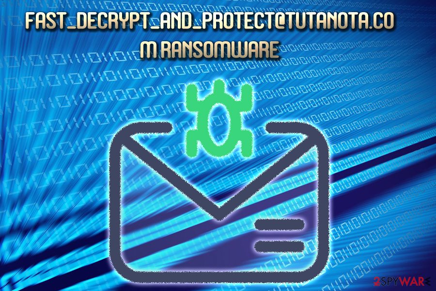 Fast_Decrypt_and_Protect@Tutanota.com virus spreads via spam emails