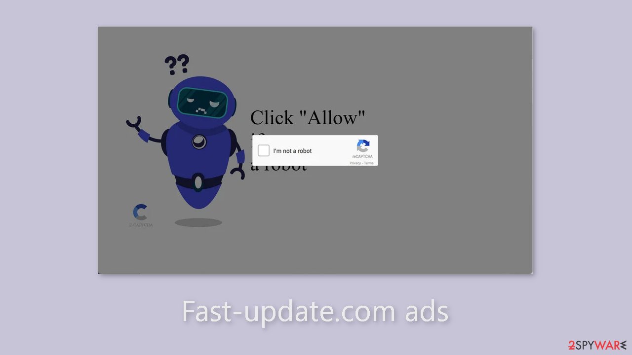 Fast-update.com ads