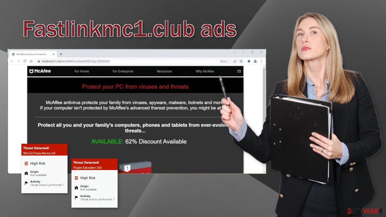 Fastlinkmc1.club ads