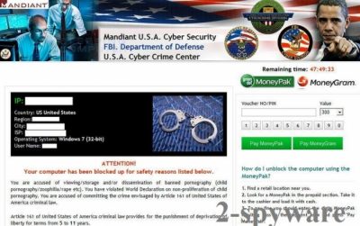 FBI Department of Defense virus