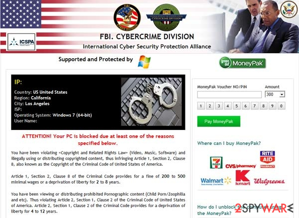 FBI Cybercrime division virus FBI Cybercrime division virus