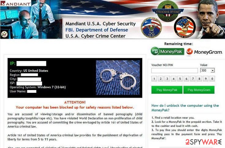 FBI virus (second version) FBI virus (second version)