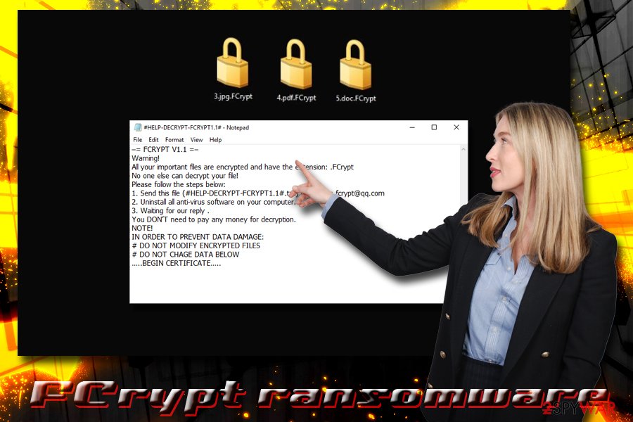 FCrypt ransomware virus