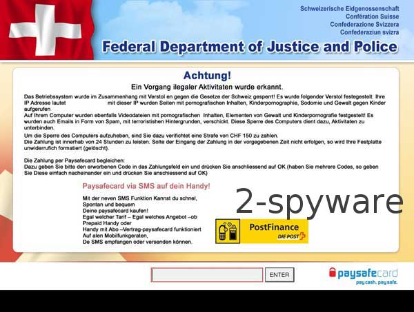 Federal Department of Justice and Police ransomware Federal Department of Justice and Police ransomware