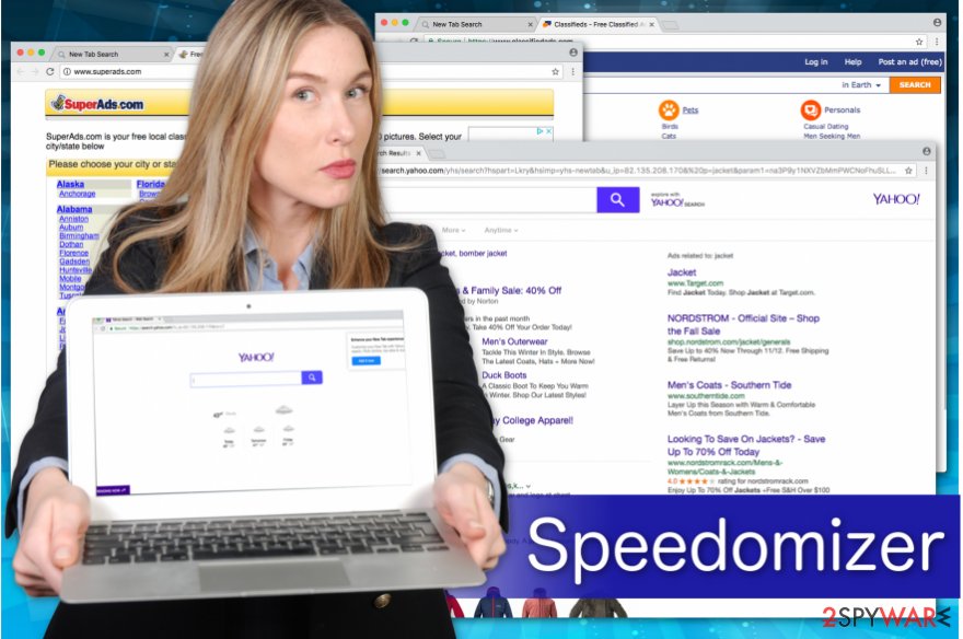 Feed.speedomizer.com is a fake search engine that deteriorates your browsing experience