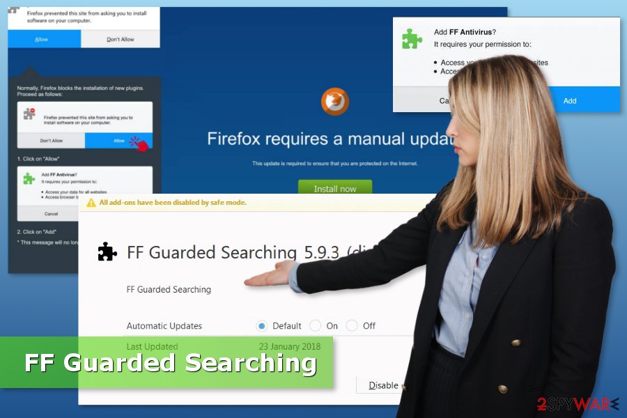 Imange of FF Guarded Searching virus