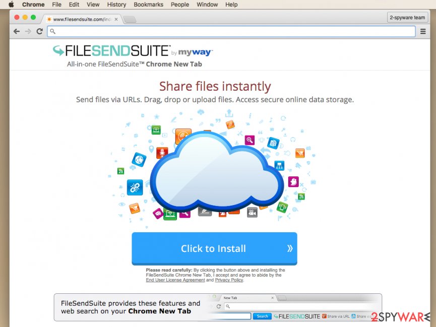 File Send Suite Toolbar File Send Suite Toolbar