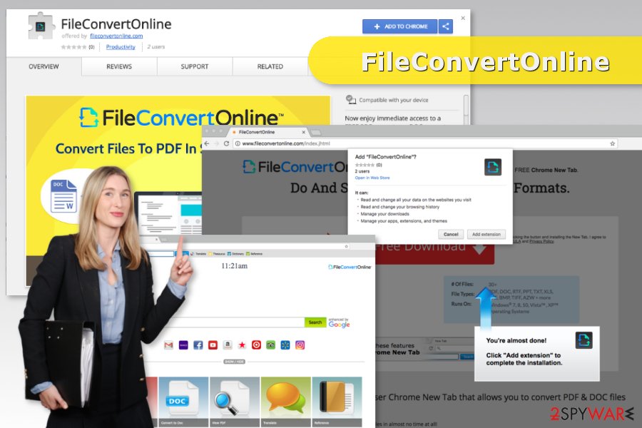 The image of FileConvertOnline Toolbar
