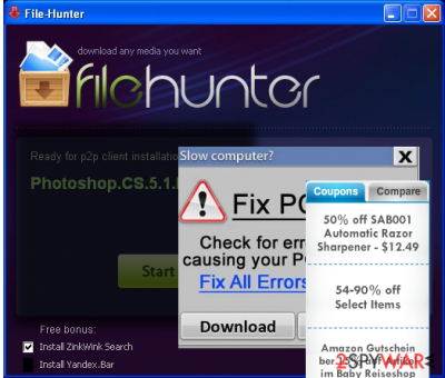 FileHunter removal