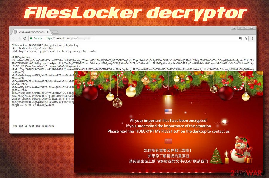 FilesLocker ransomware decryptor