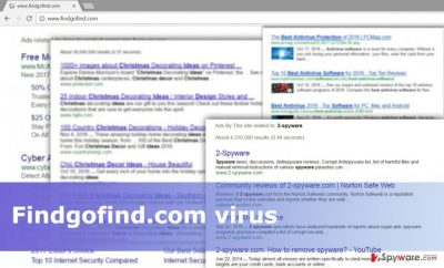 Illustration of Findgofind.com virus