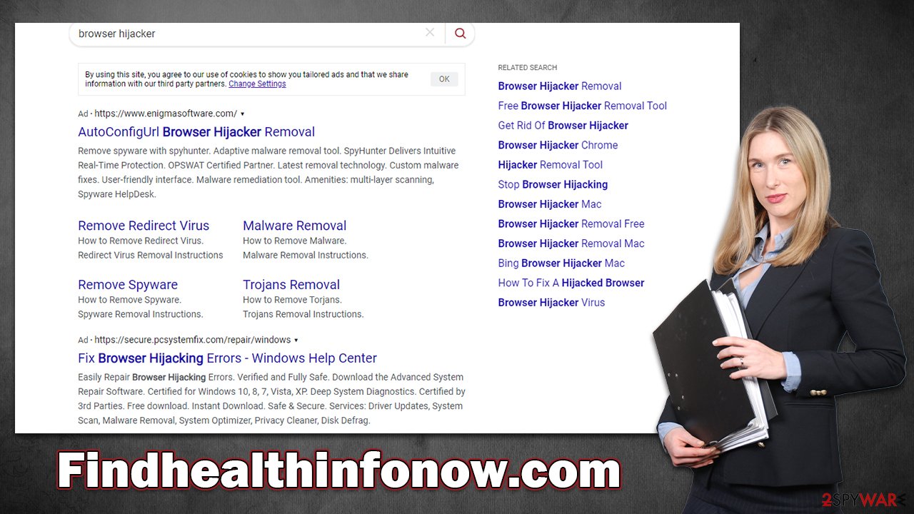 Findhealthinfonow.com virus