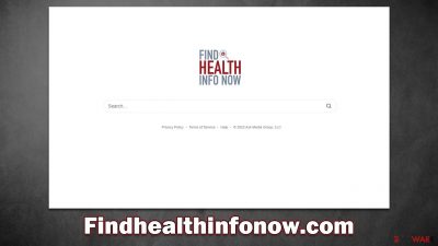 Findhealthinfonow.com