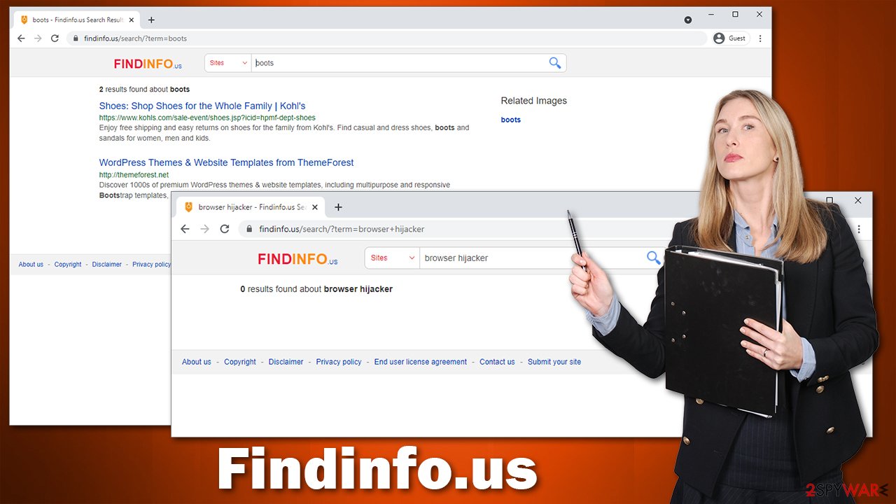 Findinfo.us search results