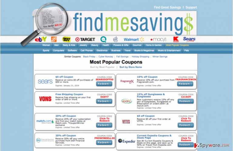 An illustration of adware download site