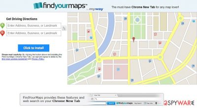 FindYourMaps redirect