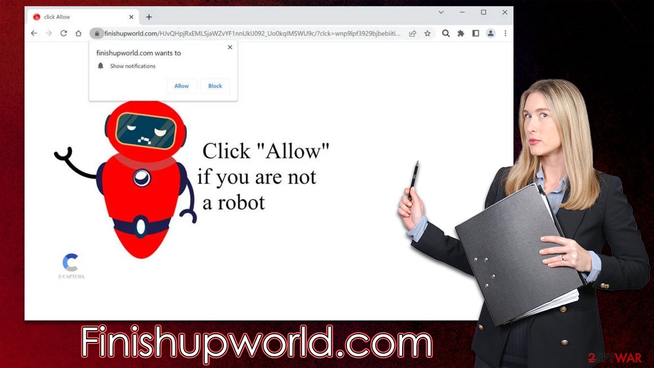 Finishupworld.com scam