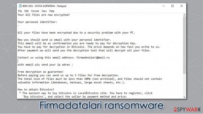 Firmadatalari ransomware