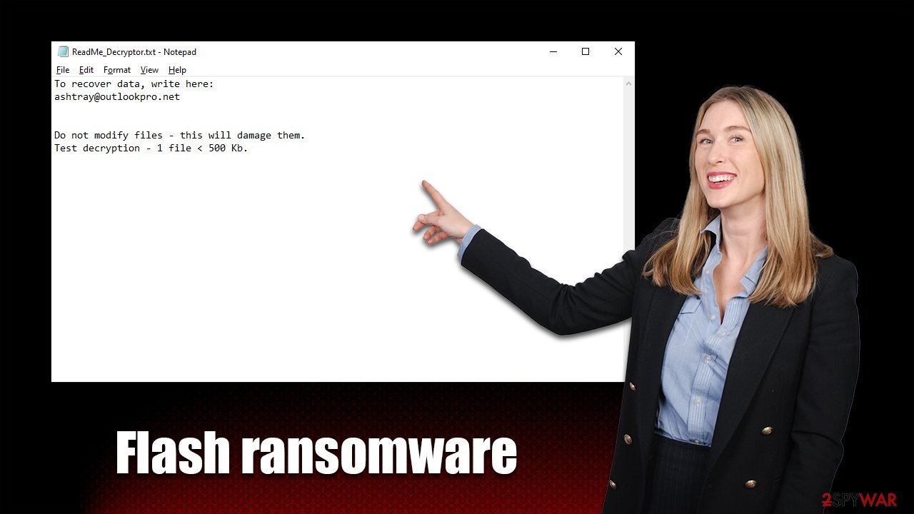Flash ransomware virus