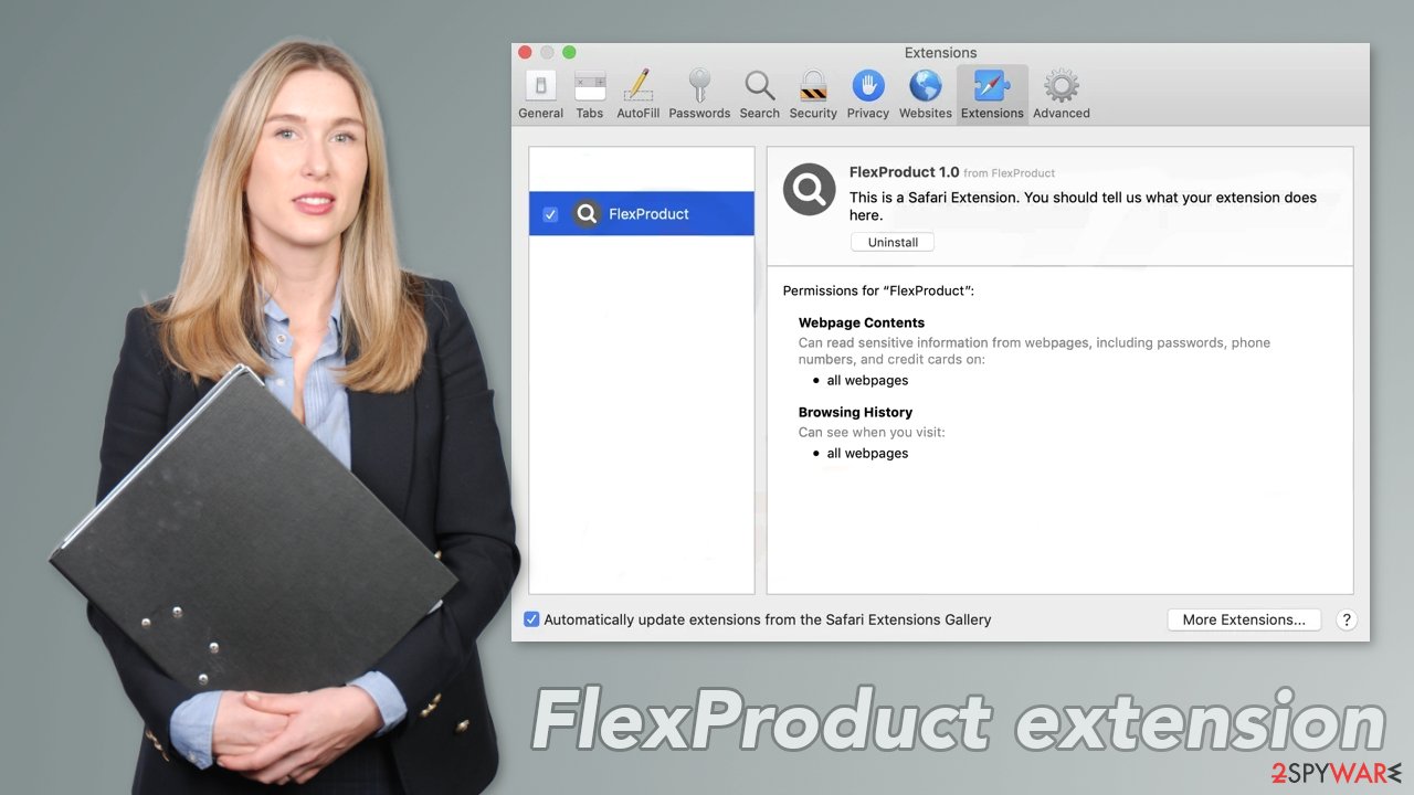 FlexProduct extension