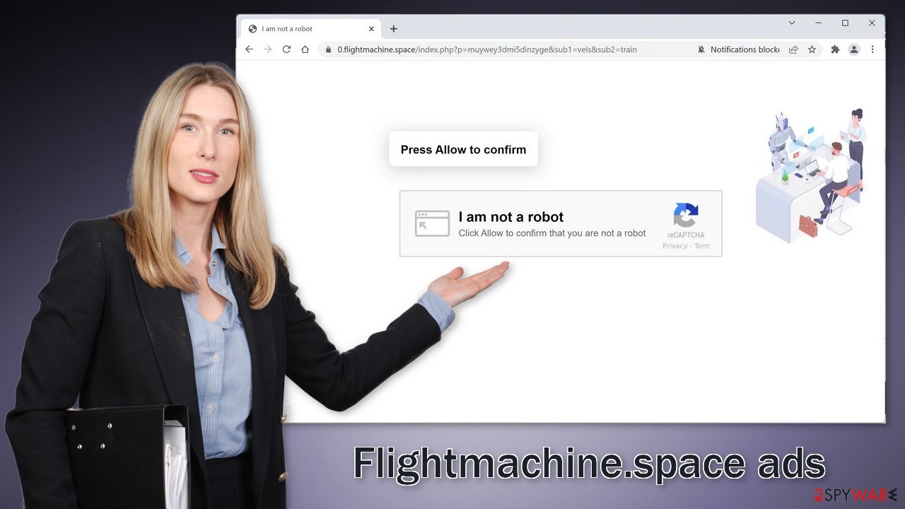 Flightmachine.space ads