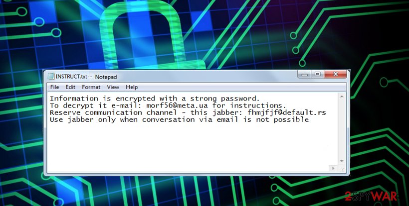 FLKR ransomware virus image