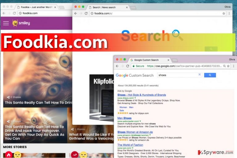 Foodkia.com virus