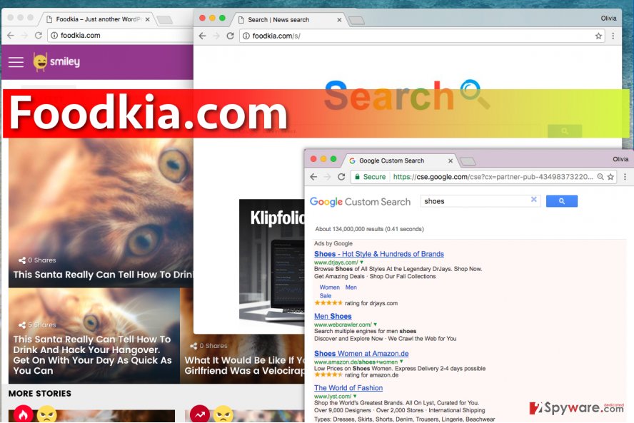 Foodkia.com virus Foodkia.com virus
