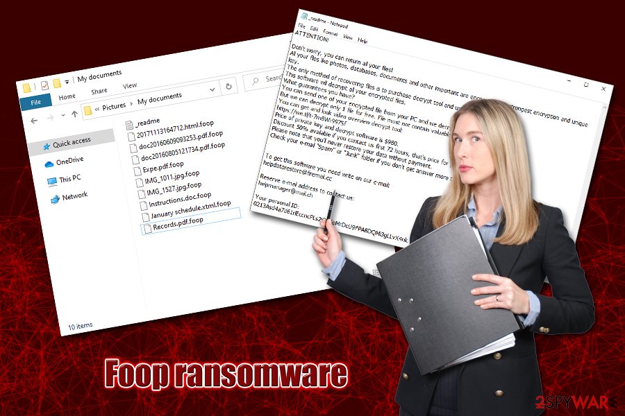 Foop ransomware virus