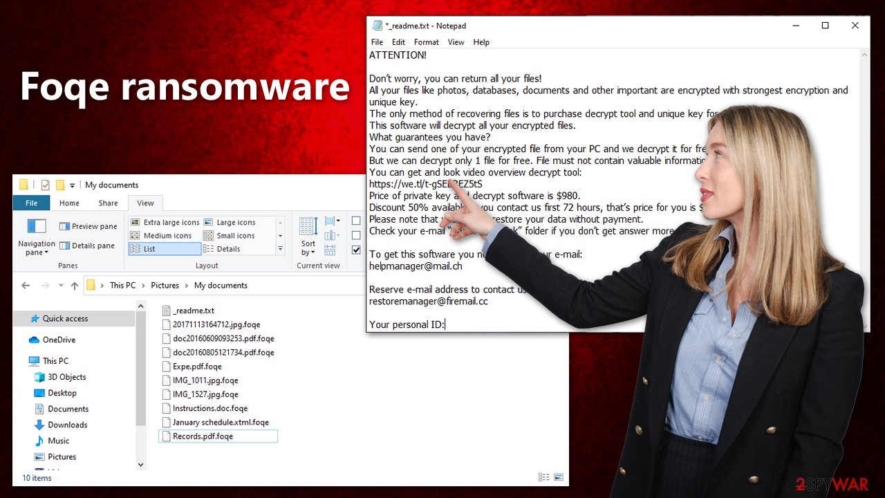 Foqe ransomware virus