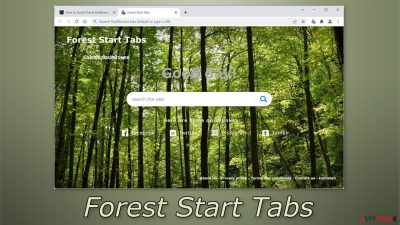 Forest Start Tabs