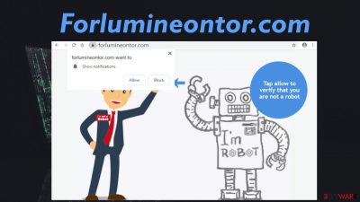 Forlumineontor.com pop-up