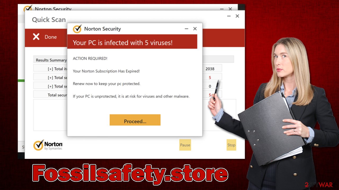 Fossilsafety.store virus