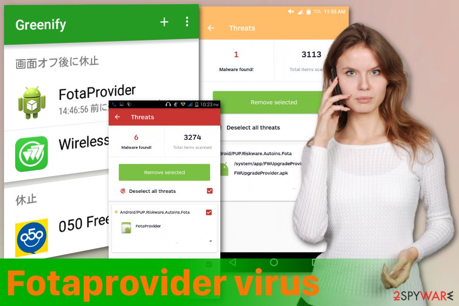 Fotaprovider mobile malware