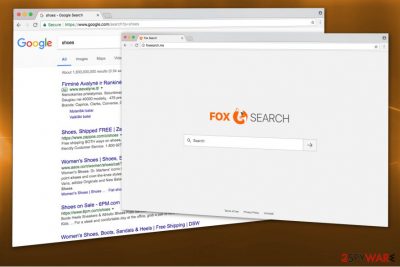 Foxsearch.me hijack image