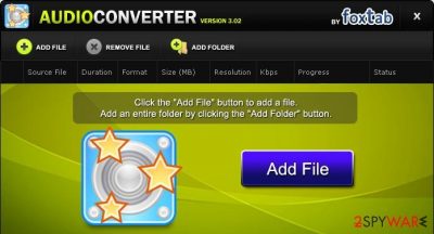 FoxTab Audio Converter