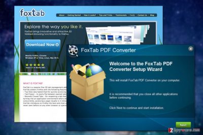 FoxTab PDF Converter