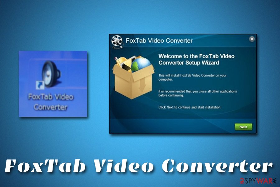 FoxTab Video Converter installation