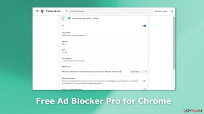 Free Ad Blocker Pro for Chrome