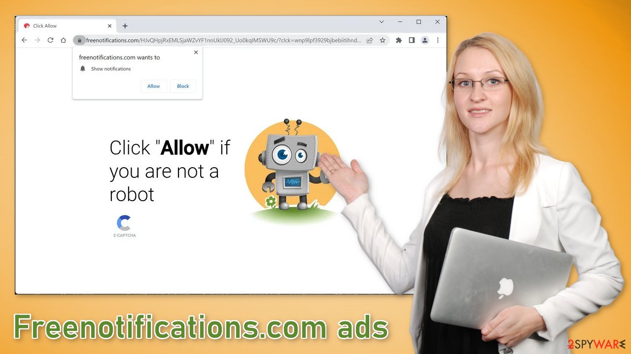Freenotifications.com ads