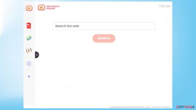 FreeSearchStreams browser hijacker