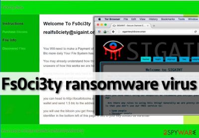 Fs0ci3ty ransomware virus