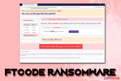 FTCODE ransomware