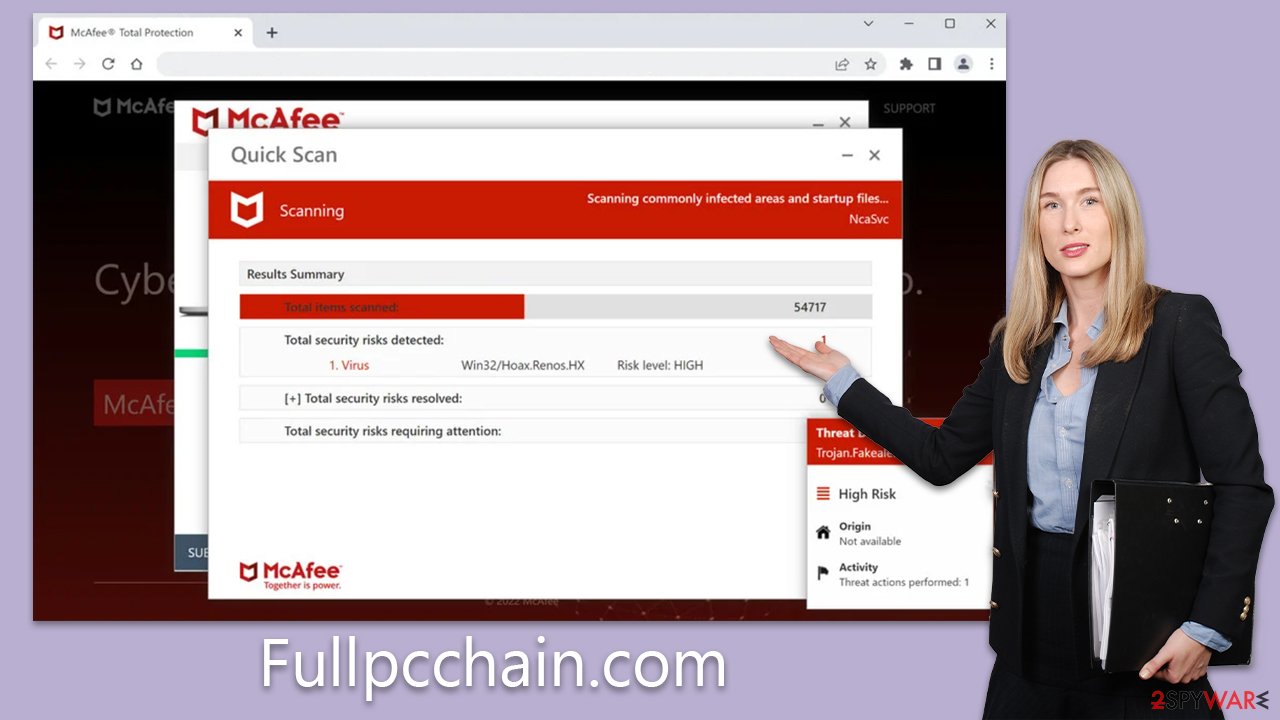 Fullpcchain.com scam