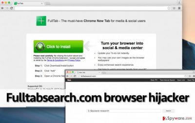 Fulltabsearch.com redirect virus