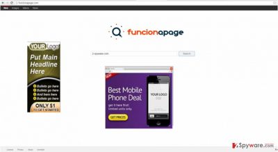 The screenshot of funcionapage.com