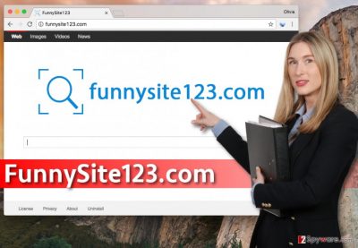 FunnySite123.com redirect virus
