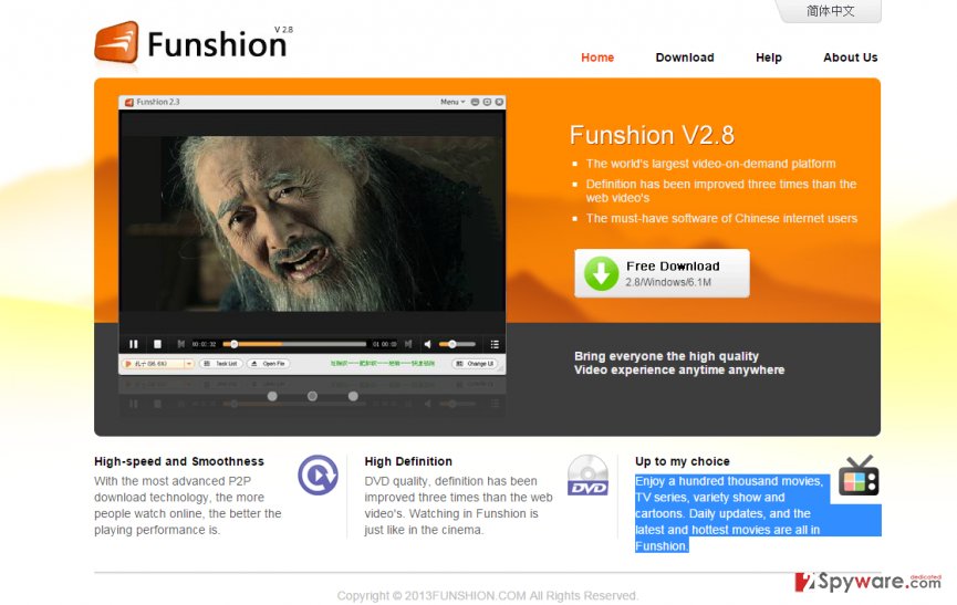 Funshion virus snapshot Funshion virus snapshot