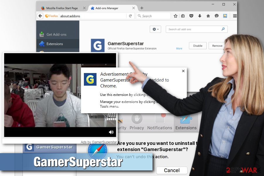 GamerSuperstar virus attack