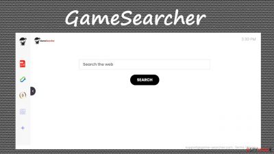 GameSearcher browser hijacker